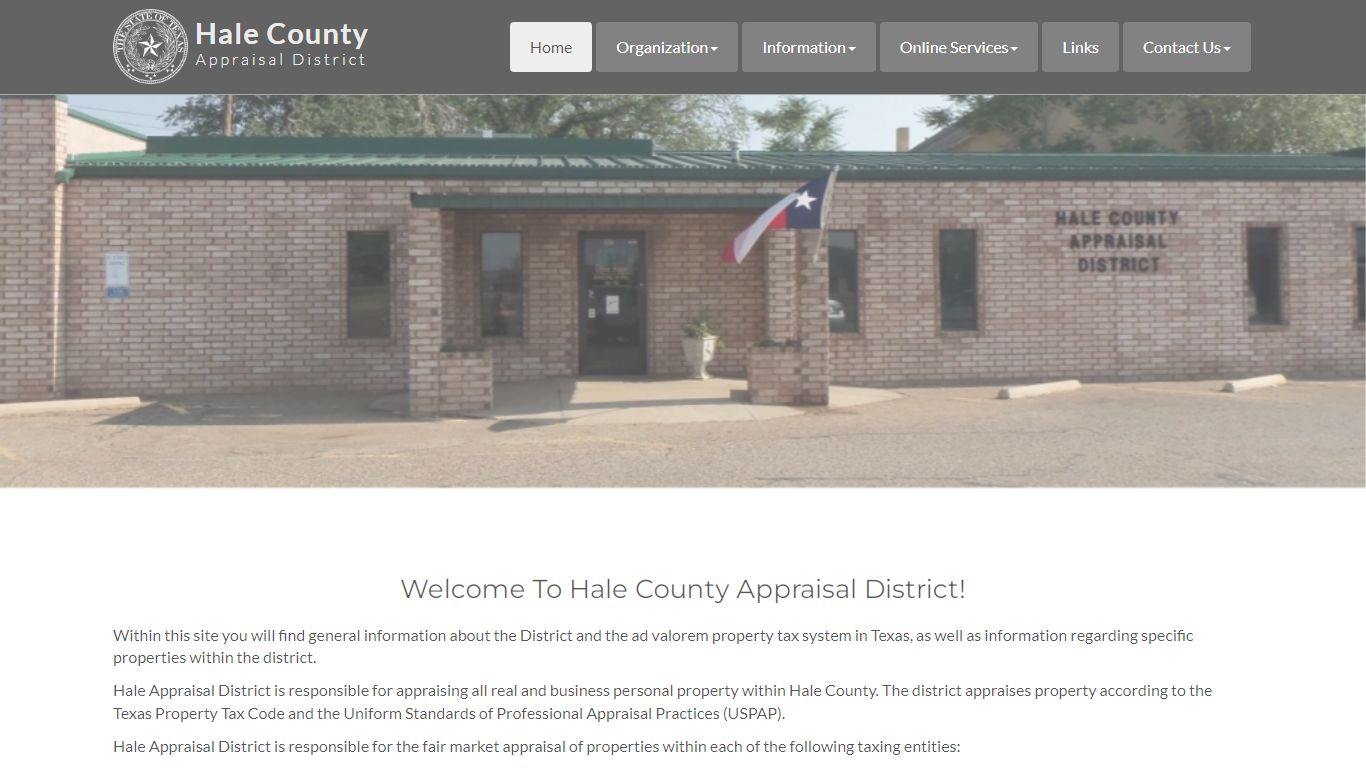 Home - Hale County Appraisal District